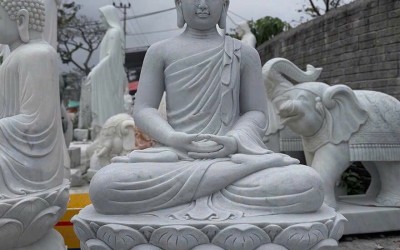 PHẬT THÍCH CA ĐÁ TRẮNG NGUYÊN KHỐI – GIÁ TRỊ VĂN HÓA, TÂM LINH VÀ PHONG THỦY CHO MỌI CÔNG TRÌNH